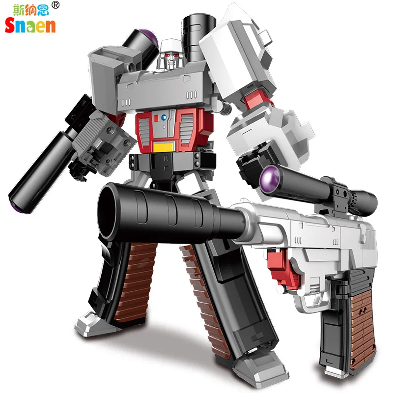 Snaen Transformation G1 KO Assembly Gun Robot Military Model Metal Alloy Action Figures Robot Boys Gift Classic Collection Toys
Snaen Transformation G1 KO Assembly Gun Robot Military Model Metal Alloy Action Figures Robot Boys Gift Classic Collection Toys