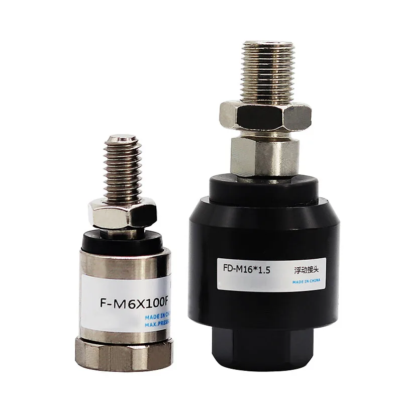 10 pcs / lot Cylinder swing universal Floating joint fitting FD1004 M4*0.7 M5*0.8 M8 M10 M12 M16 M20
10 pcs / lot Cylinder swing universal Floating joint fitting FD1004 M4*0.7 M5*0.8 M8 M10 M12 M16 M20