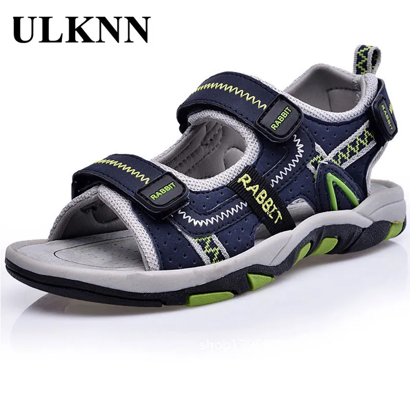 Summer New Children Sandals Leather Kids Beach Shoes Hook & Loop Wear Casual Flat Shoes Top Quality Tide Boy Shoe Men Large Size
Summer New Children Sandals Leather Kids Beach Shoes Hook & Loop Wear Casual Flat Shoes Top Quality Tide Boy Shoe Men Large Size