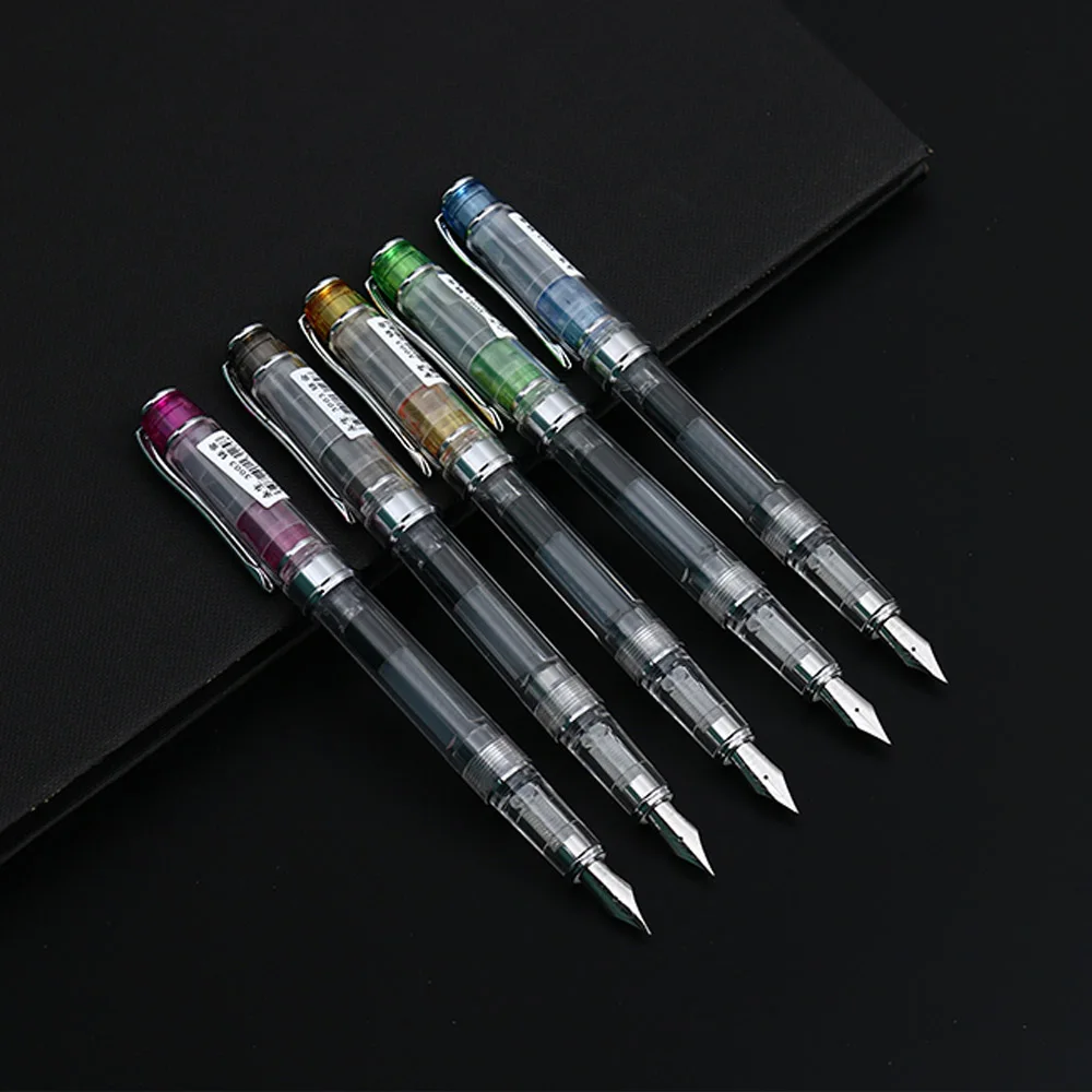 1 PC Hot New Fashion Portable Screw Cap Transparent Fountain Pen Extra Fine 0.38mm Nib Pen For Gifts Stationery
1 PC Hot New Fashion Portable Screw Cap Transparent Fountain Pen Extra Fine 0.38mm Nib Pen For Gifts Stationery