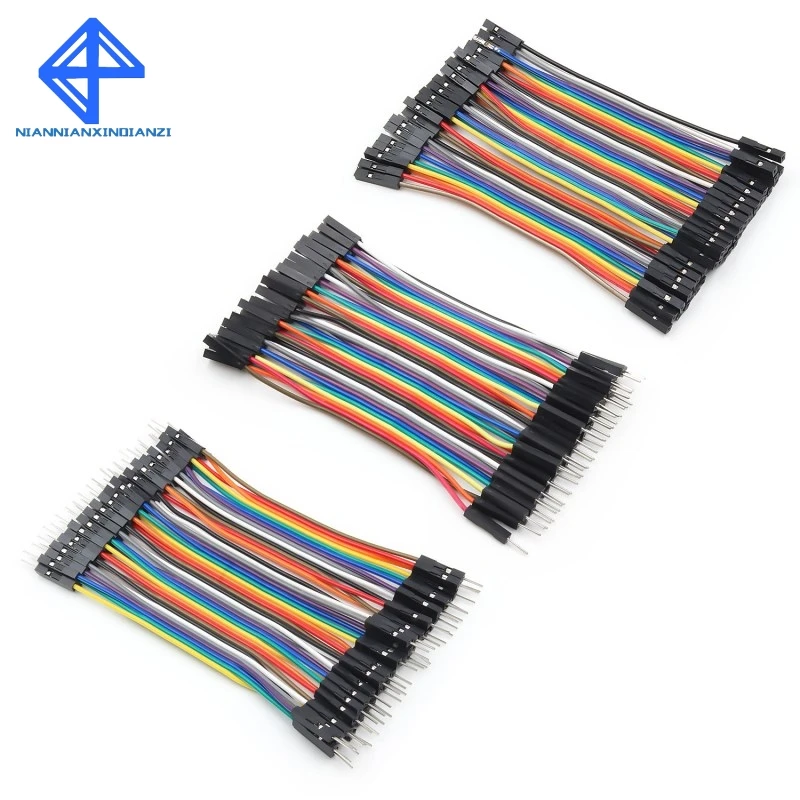 Dupont Line 120pcs 10cm Male to Male + Female to Male and Female to Female Jumper Wire Dupont Cable for arduino DIY KIT
Dupont Line 120pcs 10cm Male to Male + Female to Male and Female to Female Jumper Wire Dupont Cable for arduino DIY KIT