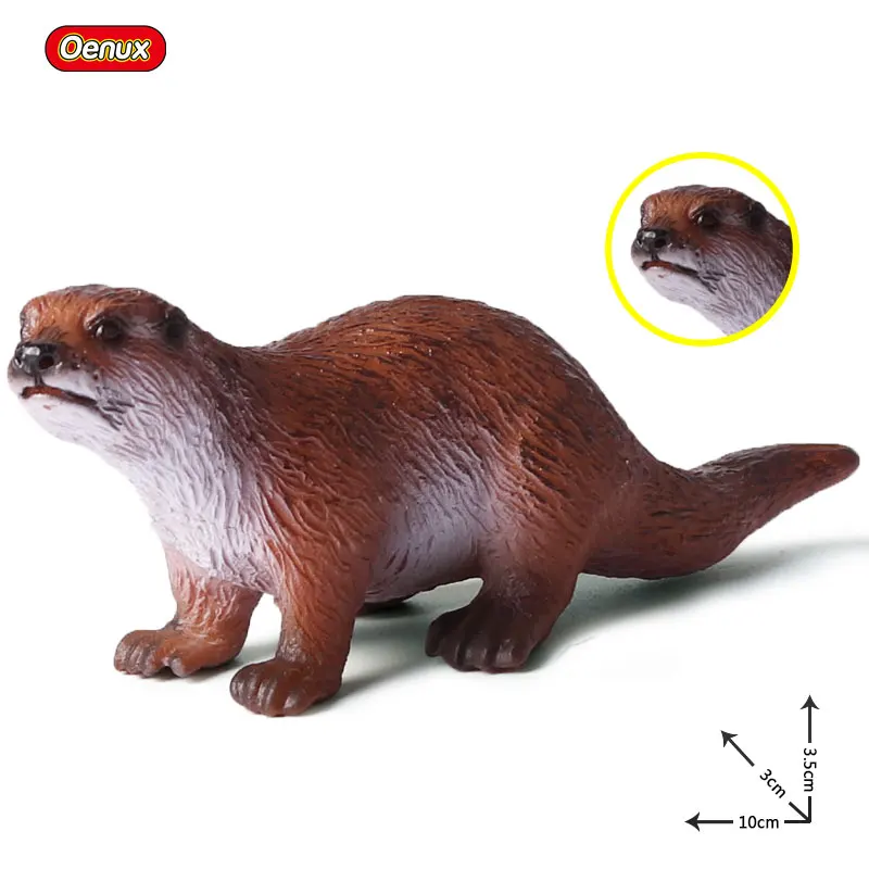 Oenux Original Marine Animal Otter Model Action Figure Sea Life Animals Figurine Toy Bonsai Garden Decoration Craft Toys For Kid
Oenux Original Marine Animal Otter Model Action Figure Sea Life Animals Figurine Toy Bonsai Garden Decoration Craft Toys For Kid