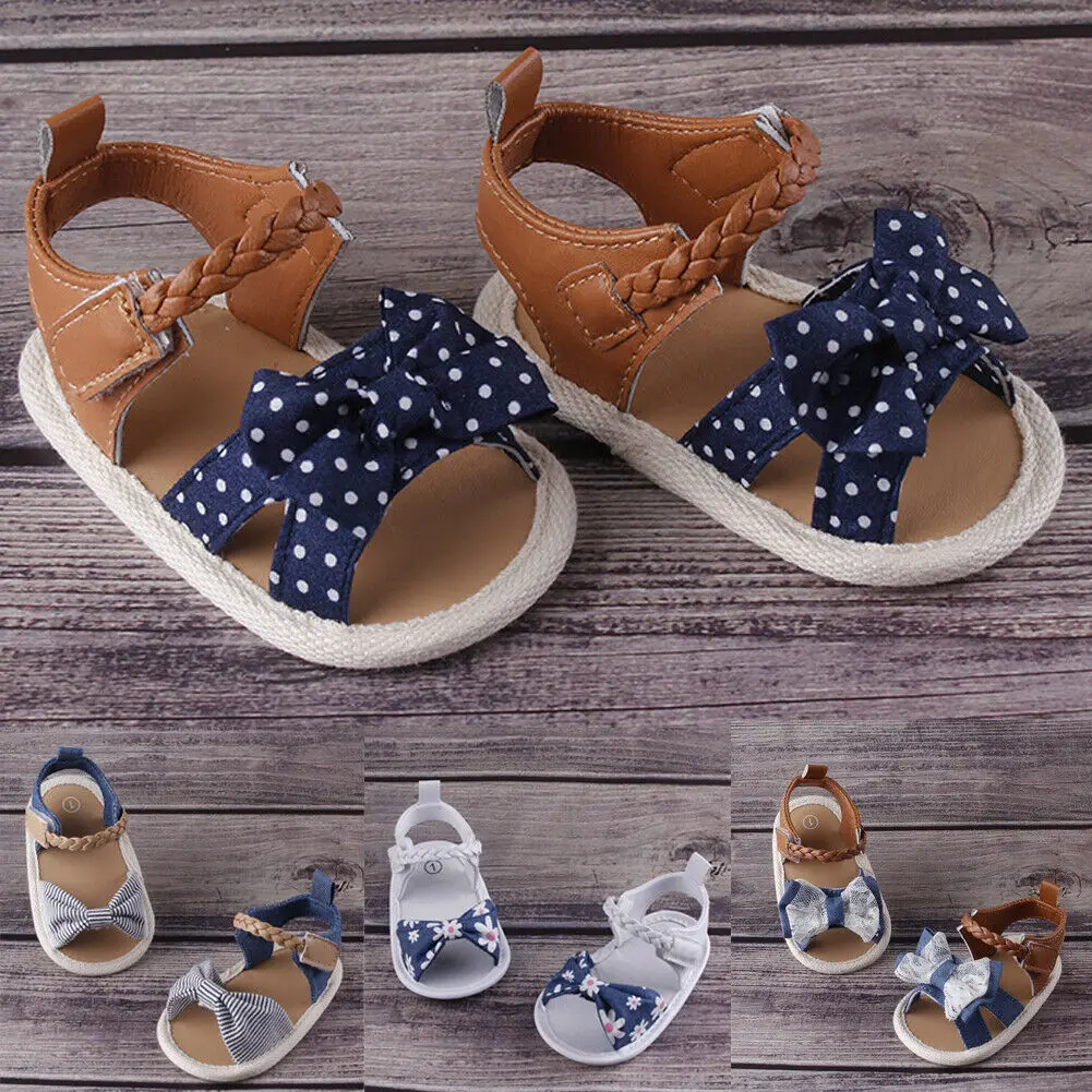New Baby Toddlers Kids Girl Soft Lace Denim Bow Soft Sole Crib Toddler Summer Princess Sandals Shoes Cute Lovely 1Pairs
New Baby Toddlers Kids Girl Soft Lace Denim Bow Soft Sole Crib Toddler Summer Princess Sandals Shoes Cute Lovely 1Pairs