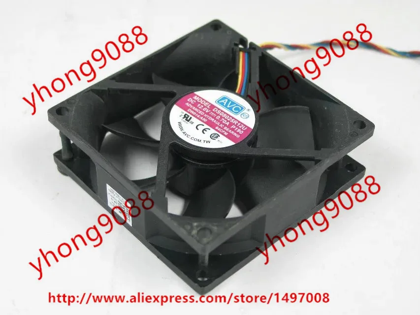 Вентилятор охлаждения сервера AVC DS08025R12U P190, постоянный ток 12 В, 0,70 А, 80x80x25 мм, 4 провода
Вентилятор охлаждения сервера AVC DS08025R12U P190, постоянный ток 12 В, 0,70 А, 80x80x25 мм, 4 провода