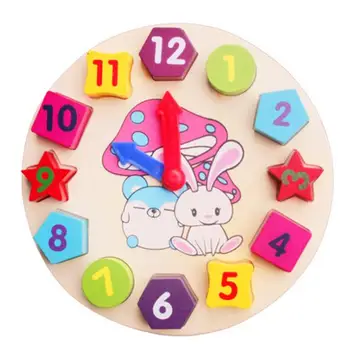1Set Shape Of Wooden Clock Color The Clock Building Blocks Toys For Children Education Toys Toy Digital Geometry Clock
1Set Shape Of Wooden Clock Color The Clock Building Blocks Toys For Children Education Toys Toy Digital Geometry Clock