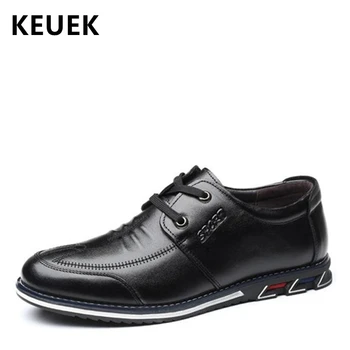 Spring Autumn Men Flats Genuine leather Casual shoes Soft Comfortable Male Loafers Sneakers Business shoes 02A
Spring Autumn Men Flats Genuine leather Casual shoes Soft Comfortable Male Loafers Sneakers Business shoes 02A