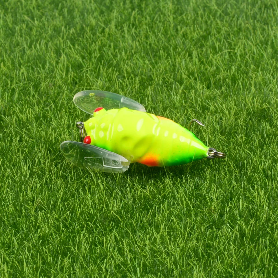 1pc plastic cicada hard fishing lure topwater carp killer 4cm/6g artificial bait wobblers pesca Topwater Bait Crankbaits
1pc plastic cicada hard fishing lure topwater carp killer 4cm/6g artificial bait wobblers pesca Topwater Bait Crankbaits