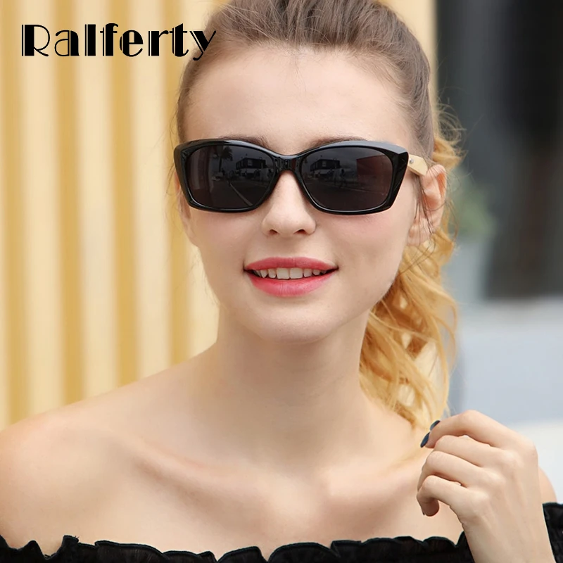 Ralferty Sunglass Vintage Bamboo Sunglasses Women Cat Eye Sun Glasses UV400 Women's Wooden Sunglases Shades gafas Oculos K1532
Ralferty Sunglass Vintage Bamboo Sunglasses Women Cat Eye Sun Glasses UV400 Women's Wooden Sunglases Shades gafas Oculos K1532