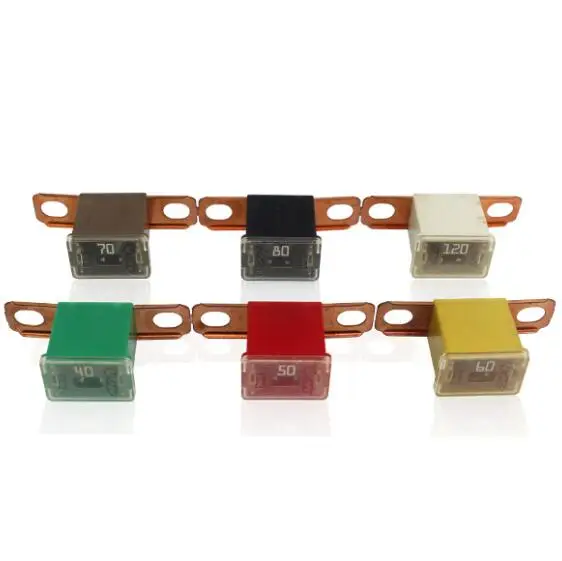 Fuse Box Automotive Original Rectangle Fuse 40A 50A 60A 70A 80A 120A 140A for SUNNY Paladin Cars
Fuse Box Automotive Original Rectangle Fuse 40A 50A 60A 70A 80A 120A 140A for SUNNY Paladin Cars