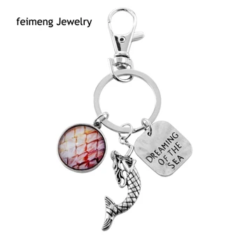 Beauty Mermaid Dreaming of the Sea Key Chains Keychain Ocean Keyring Charm Letter Beatiful Gifts for Girlfriend Woman Wholesale
Beauty Mermaid Dreaming of the Sea Key Chains Keychain Ocean Keyring Charm Letter Beatiful Gifts for Girlfriend Woman Wholesale