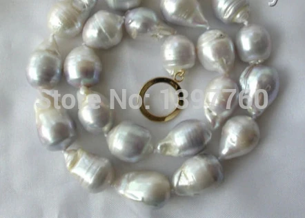 Miss charm Jew.154 big 22mm baroque keshi reborn freshwater pearl necklace 14K NEW
Miss charm Jew.154 big 22mm baroque keshi reborn freshwater pearl necklace 14K NEW