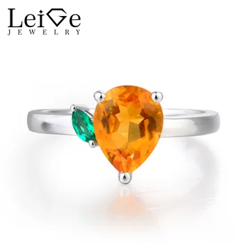Leige Jewelry Natural Citrine Ring Engagement Ring Pear Cut Yellow Gemstone Solid 925 Sterling Silver Anniversary Gifts for Girl
Leige Jewelry Natural Citrine Ring Engagement Ring Pear Cut Yellow Gemstone Solid 925 Sterling Silver Anniversary Gifts for Girl