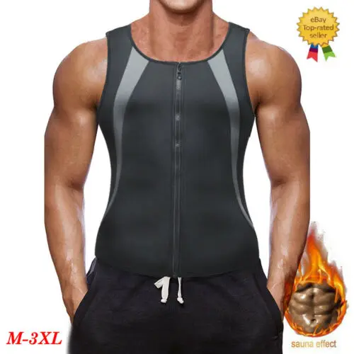 Gym Men's Muscle Body Shaper Sleeveless Tank Top Bodybuilding Sport Fitness Vest Elastic Sculpting Waist Trainer Corset New
Gym Men's Muscle Body Shaper Sleeveless Tank Top Bodybuilding Sport Fitness Vest Elastic Sculpting Waist Trainer Corset New