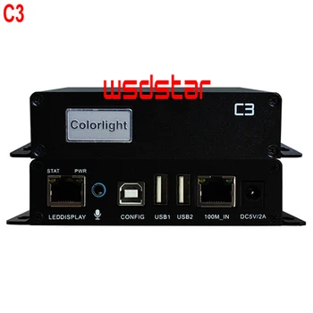 Wsdstar Colorlight C3 LED Display Player Asynchronous LED sender box Work with i5A 5A-75B 5A-75E 3pcs/lot
Wsdstar Colorlight C3 LED Display Player Asynchronous LED sender box Work with i5A 5A-75B 5A-75E 3pcs/lot