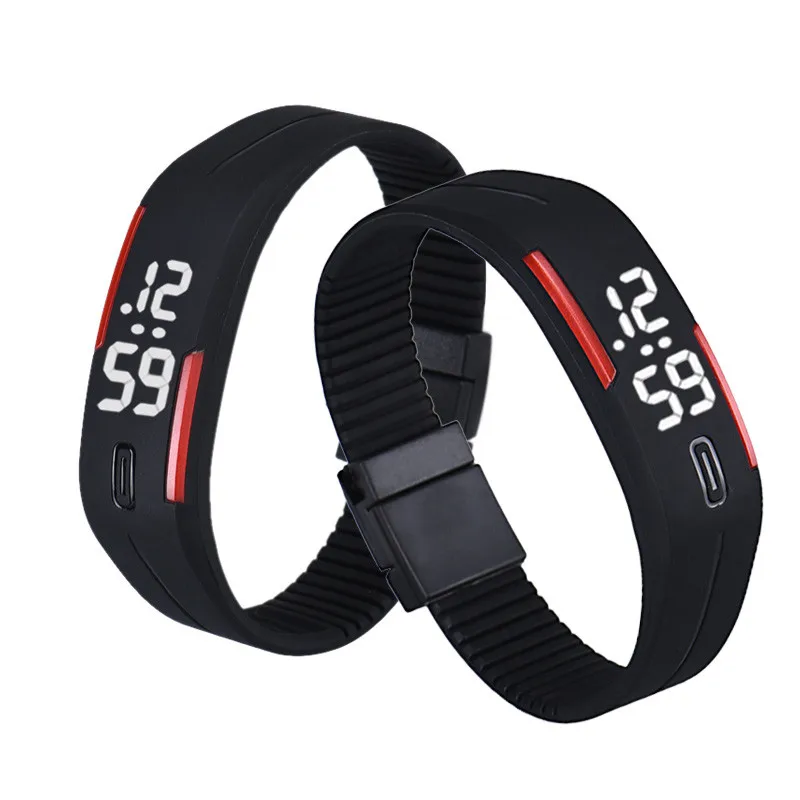 Mens Womens Rubber LED Watch Date Sports Bracelet Digital Wrist Watch Womens Watches Top Brand Luxury Sport Watch Women
Mens Womens Rubber LED Watch Date Sports Bracelet Digital Wrist Watch Womens Watches Top Brand Luxury Sport Watch Women
