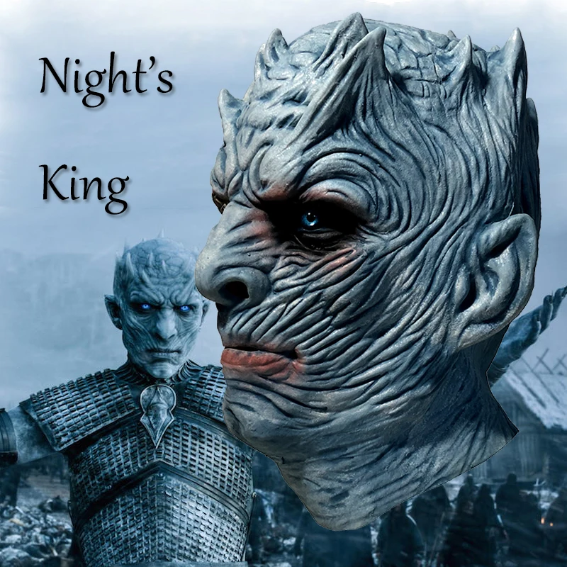 Game Of Thrones Masks Cosplay Night's King Mask White Walkers' Leader Helmet Halloween Carnival Party Props Dropshipping
Game Of Thrones Masks Cosplay Night's King Mask White Walkers' Leader Helmet Halloween Carnival Party Props Dropshipping