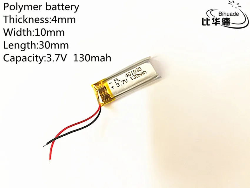 5pcs 3.7V,130mAH,401030 PLIB; polymer lithium ion / Li-ion battery for GPS,mp3,mp4,mp5,dvd,bluetooth,model toy mobile bluetooth
5pcs 3.7V,130mAH,401030 PLIB; polymer lithium ion / Li-ion battery for GPS,mp3,mp4,mp5,dvd,bluetooth,model toy mobile bluetooth
