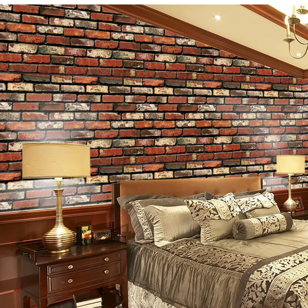 3D Wall Sticker Brick Stone Pattern Rustic Effect Self-adhesive Wallpaper Vintage Wall Paper Home Living RoomDecor
3D Wall Sticker Brick Stone Pattern Rustic Effect Self-adhesive Wallpaper Vintage Wall Paper Home Living RoomDecor