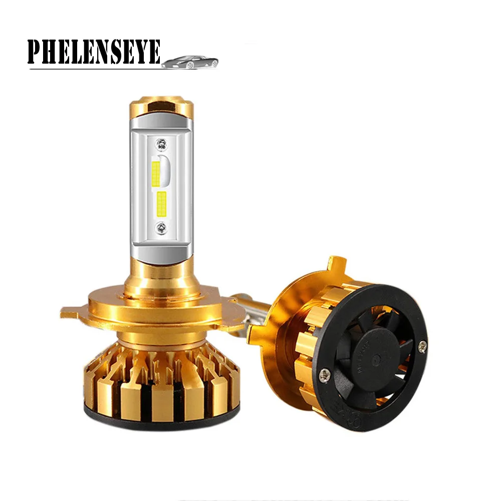 PHELENSEYE mini H3 H11 H4 H7 H9 LED bulb 6000K car headlight fog light H8 9006 9004 HB3 gold 10000lm / set of car headlights 
PHELENSEYE mini H3 H11 H4 H7 H9 LED bulb 6000K car headlight fog light H8 9006 9004 HB3 gold 10000lm / set of car headlights
