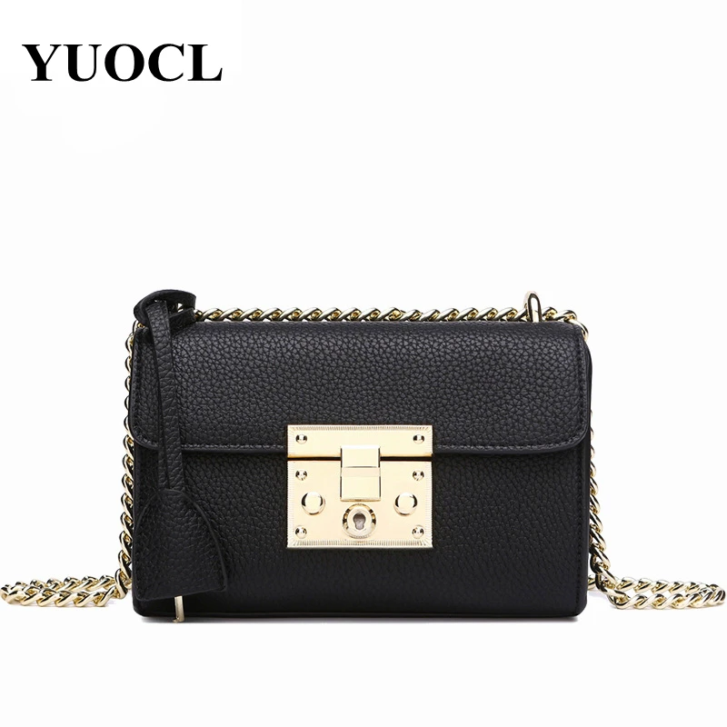 2018 Women chain Flap Bags Fashion genuine Leather Messenger Bag bolsa Feminina Ladies Small Crossbody Shoulder Bags sac a main 
2018 Women chain Flap Bags Fashion genuine Leather Messenger Bag bolsa Feminina Ladies Small Crossbody Shoulder Bags sac a main