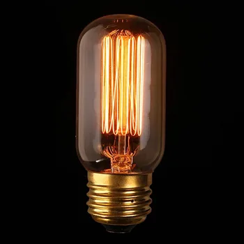 T45 Retro Vintage Edison Bulb 110V/220V 40W E27 Filament Straight Art Edison Light Bulb Incandescent Edison Bulbs AA
T45 Retro Vintage Edison Bulb 110V/220V 40W E27 Filament Straight Art Edison Light Bulb Incandescent Edison Bulbs AA