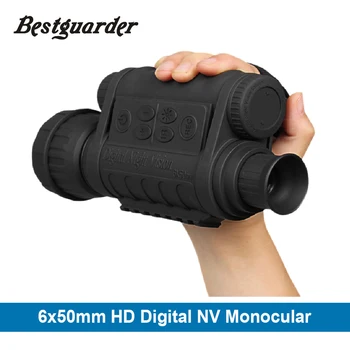 WG-50 HD 5MP 720P Infrared Night Vision Riflescope Scope Hunting Digital IR Night Vision Monocular Telescope 350m 6x50 Zoom DVR
WG-50 HD 5MP 720P Infrared Night Vision Riflescope Scope Hunting Digital IR Night Vision Monocular Telescope 350m 6x50 Zoom DVR