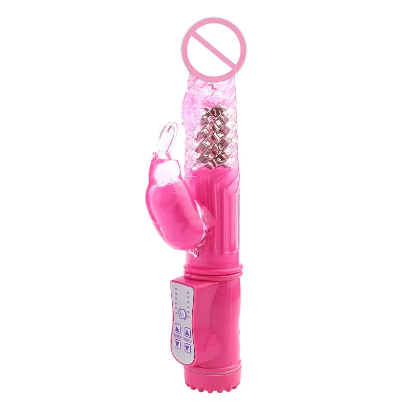 10 Speed Turn Beads 360 Rotating Sex Rabbit Vibrator G Spot Dildo Vibrators For Women Clitoris Stimulator Adult Sex Toy Sex Shop