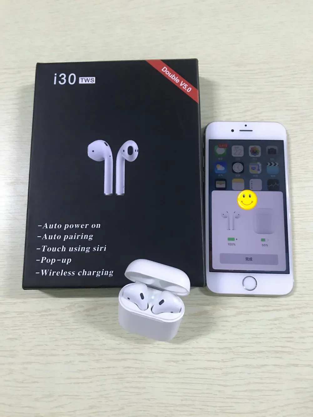 pop function wireless charge New i30 TWS Bluetooth Earbuds Wireless PK w1 chip Earphone 1:1 size PK i10 i20 i13 i12
pop function wireless charge New i30 TWS Bluetooth Earbuds Wireless PK w1 chip Earphone 1:1 size PK i10 i20 i13 i12