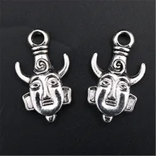 4pcs Silver Plated 3D Sanxing Pile Ruins Bull Horn Weirdo Charm Retro Necklace Bracelet DIY Handmade Jewelry Pendant 35*20mm
4pcs Silver Plated 3D Sanxing Pile Ruins Bull Horn Weirdo Charm Retro Necklace Bracelet DIY Handmade Jewelry Pendant 35*20mm