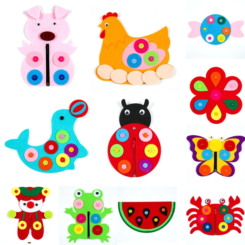 Kid DIY Fabric Material Package Handmade Felt Cutting Felt Nonwoven Material Handmade Cloth Toy Forest Animal Theme 1 Set
Kid DIY Fabric Material Package Handmade Felt Cutting Felt Nonwoven Material Handmade Cloth Toy Forest Animal Theme 1 Set