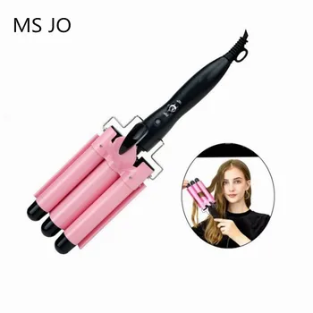 Professional 110-220V Hair Curling Iron Ceramic Triple Barrel Hair Curler Hair Waver Styling Tools Hair Styler
Professional 110-220V Hair Curling Iron Ceramic Triple Barrel Hair Curler Hair Waver Styling Tools Hair Styler