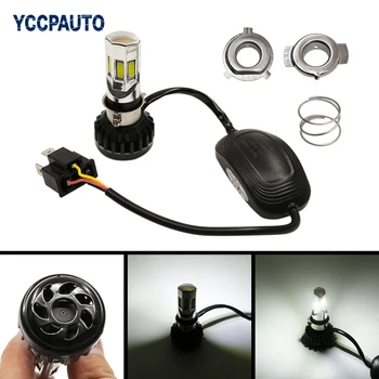Motorcycle LED Headlight Universal Bulb H4 HS1 BA20D P15D H6 3500LM 35W White Headlamp For All Motorbike Motorcycle 6COB 6000K
Motorcycle LED Headlight Universal Bulb H4 HS1 BA20D P15D H6 3500LM 35W White Headlamp For All Motorbike Motorcycle 6COB 6000K