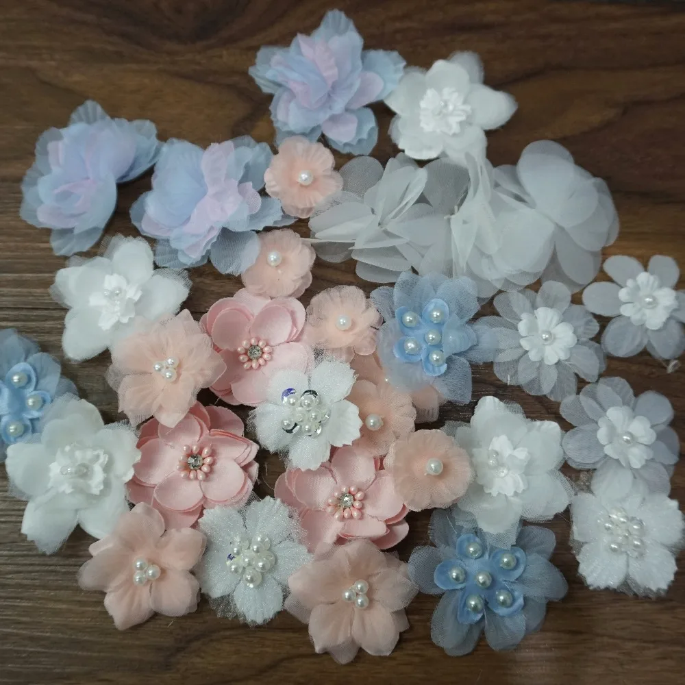 Random order 30 Pieces/lot all kinds of flowers DIY dolls clothing dress sewing 3d lace patches beading appliques nice!
Random order 30 Pieces/lot all kinds of flowers DIY dolls clothing dress sewing 3d lace patches beading appliques nice!