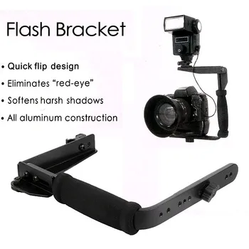 Camera Flash Bracket Grip Aluminium Alloy Quick Flip Flash Bracket Grip Camera Flash Arm Holder For Nikon For Canon DSLR
Camera Flash Bracket Grip Aluminium Alloy Quick Flip Flash Bracket Grip Camera Flash Arm Holder For Nikon For Canon DSLR