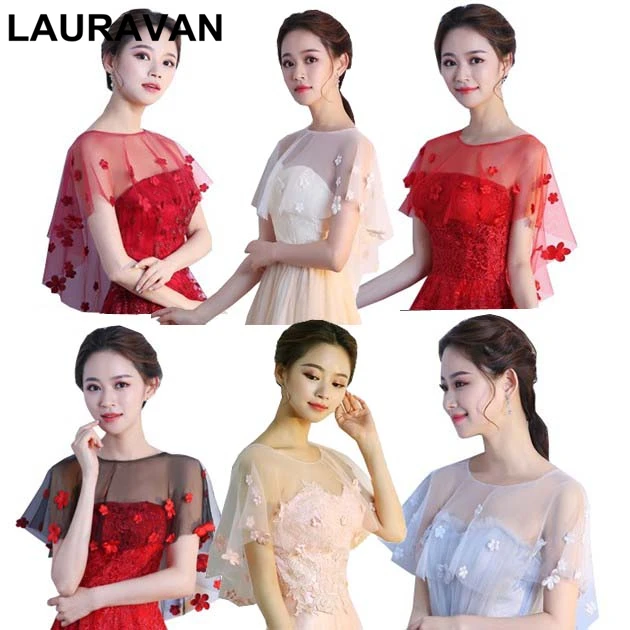 New Fashion Bridal Ivory Red Black High Low Wrap Jackets Summer Boleros for Wedding Bride Hot 2019 Cheap Applique Wedding Cape
New Fashion Bridal Ivory Red Black High Low Wrap Jackets Summer Boleros for Wedding Bride Hot 2019 Cheap Applique Wedding Cape