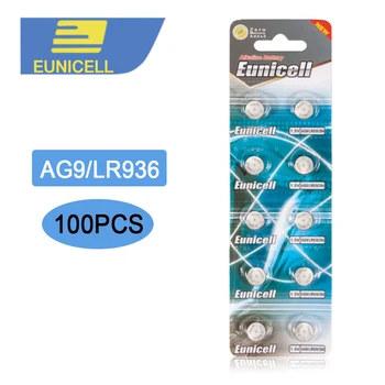 100pcs AG9 394 SR936SW LR936 SR936 194 LR45 L936 1.55V Alkaline Button Cell Coin Battery batteries for Watch
100pcs AG9 394 SR936SW LR936 SR936 194 LR45 L936 1.55V Alkaline Button Cell Coin Battery batteries for Watch