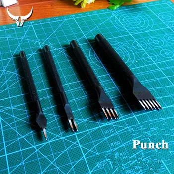 Leather Chisel Hole Punch Stitching Tool Diamond Pricking Iron Leather Craft tool Completely Polishing 3/4mm 1-2-4 teeth
Leather Chisel Hole Punch Stitching Tool Diamond Pricking Iron Leather Craft tool Completely Polishing 3/4mm 1-2-4 teeth