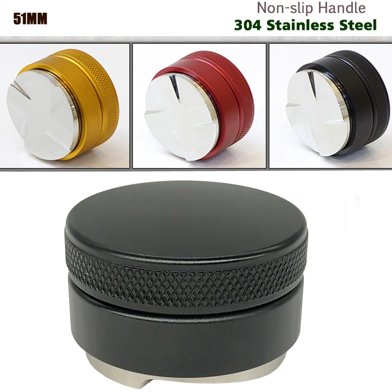 304 Stainless Steel Coffee Tamper 51MM/ 58MM Coffee Distributor Coffee Powder Hammer Customized Coffee Accessories
304 Stainless Steel Coffee Tamper 51MM/ 58MM Coffee Distributor Coffee Powder Hammer Customized Coffee Accessories