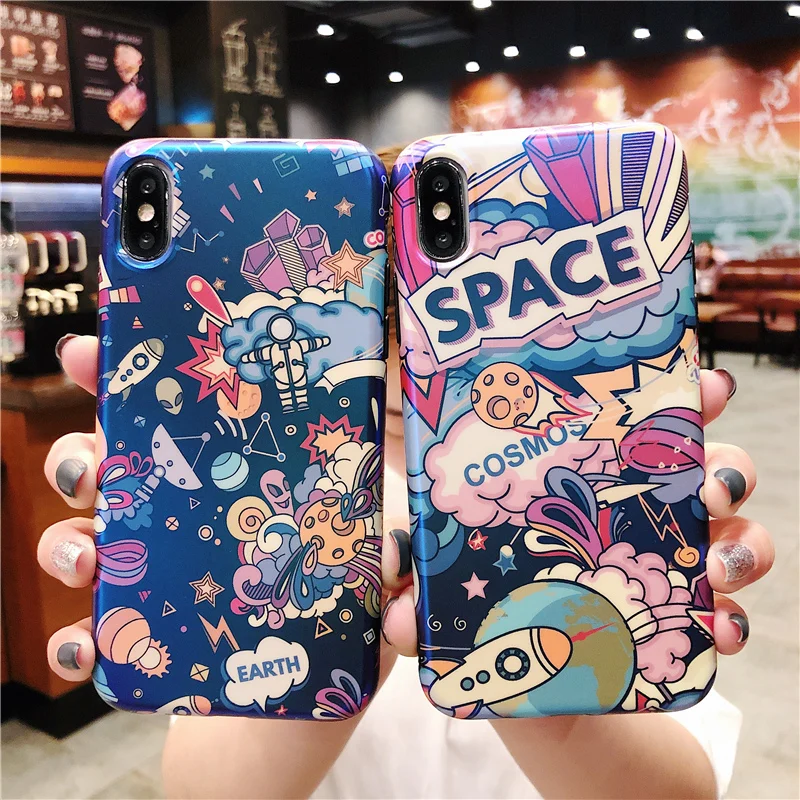 Space planet blu ray phone case For iphone XS Max X XR XS for iphone 7 8 6 6s Plus Matte soft silicone case Cartoon cover
Space planet blu ray phone case For iphone XS Max X XR XS for iphone 7 8 6 6s Plus Matte soft silicone case Cartoon cover