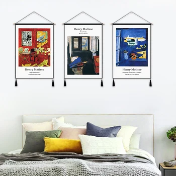 Henry Matisse Fauvism Landscape View From Window Hanging Cloth Cotton Line Painting Poster Home Decor Wall Hanging Tapestry Gift
Henry Matisse Fauvism Landscape View From Window Hanging Cloth Cotton Line Painting Poster Home Decor Wall Hanging Tapestry Gift