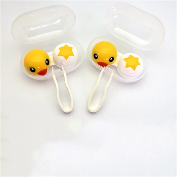 Cute Mini Eyewear Accessories Small Duck Portable Pocket Contact Lens Case for Travel Contact Lenses Box Accessories
Cute Mini Eyewear Accessories Small Duck Portable Pocket Contact Lens Case for Travel Contact Lenses Box Accessories