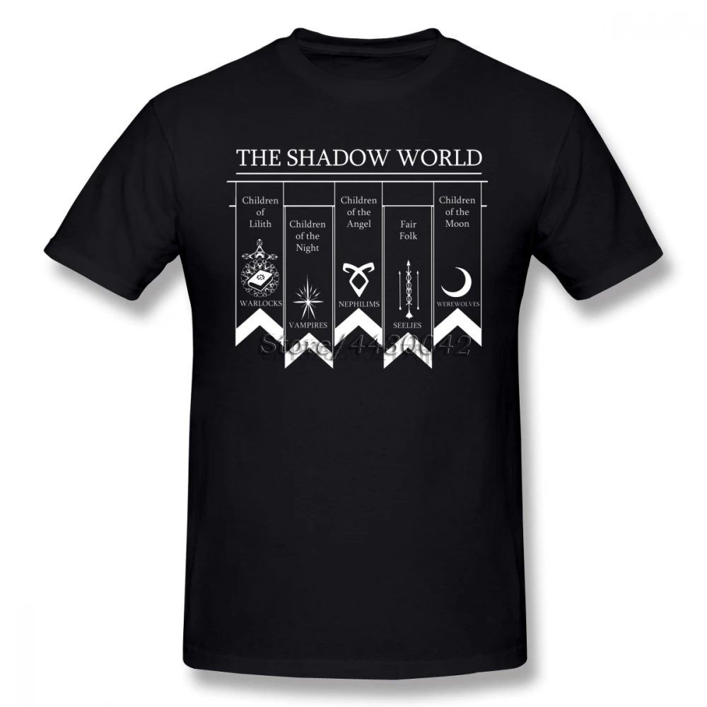 The Shadow World Shadowhunters T-shirt For Men Plus Size Cotton Team Tee Shirt 4XL 5XL 6XL Camiseta
The Shadow World Shadowhunters T-shirt For Men Plus Size Cotton Team Tee Shirt 4XL 5XL 6XL Camiseta
