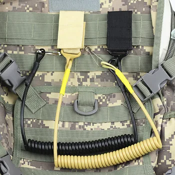 Multifunction Military Coil Hunting Tools Elastic Paracord Retractable Military Backpack Lanyard Strap Outdoor Tool Spring Rope
Multifunction Military Coil Hunting Tools Elastic Paracord Retractable Military Backpack Lanyard Strap Outdoor Tool Spring Rope