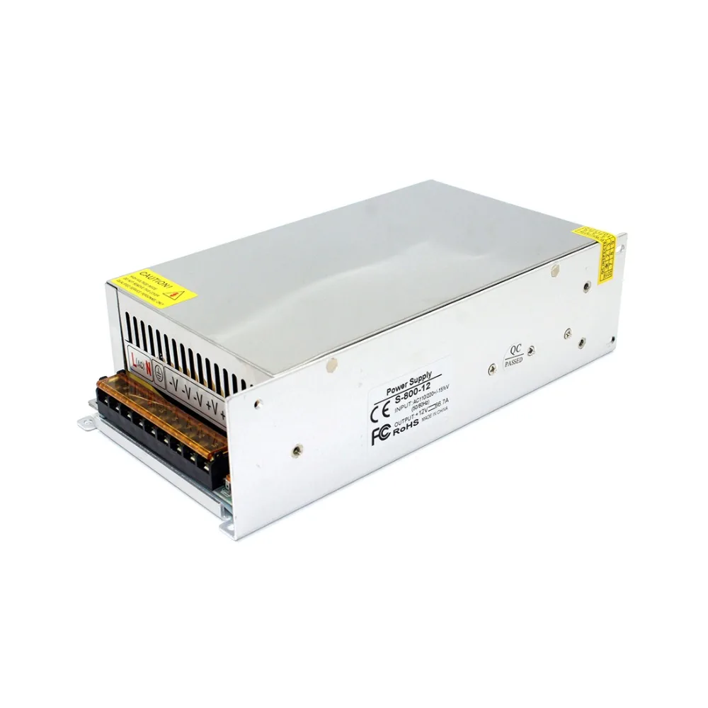 Switching Power Supply DC 12V 800W DC24V DC48V DC60V DC70V DC80V DC90V LED Driver Lighting Transformers For Light CCTV Stepper
Switching Power Supply DC 12V 800W DC24V DC48V DC60V DC70V DC80V DC90V LED Driver Lighting Transformers For Light CCTV Stepper
