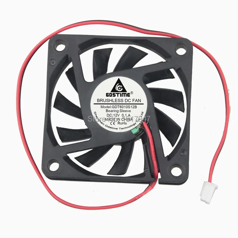 1 шт. Gdstime DC 12 В 2 контакта 6010 60 мм 60x60x10 мм 6010S мини охлаждающий вентилятор двигателя
1 шт. Gdstime DC 12 В 2 контакта 6010 60 мм 60x60x10 мм 6010S мини охлаждающий вентилятор двигателя