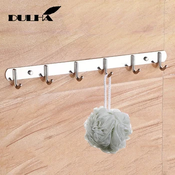 Bathroom Towel Wall Hook Metal 6 Hooks For Clothes Coat Hat Stainless Steel Holder Door Kitchen Hanger Robe Free Shipping
Bathroom Towel Wall Hook Metal 6 Hooks For Clothes Coat Hat Stainless Steel Holder Door Kitchen Hanger Robe Free Shipping