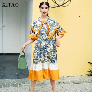 XITAO Original Vintage Midi Dress Women Korea Fashion New Peter Pan Collar Ruffle Patchwork Print Pattern 2019 Autumn WLD1865
XITAO Original Vintage Midi Dress Women Korea Fashion New Peter Pan Collar Ruffle Patchwork Print Pattern 2019 Autumn WLD1865