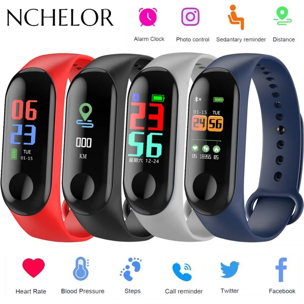 Smart Fitness Watch Color Screen Heart Rate Blood Pressure Monitor Sport Clock Sleep Tracking Message Reminder Smart Bracelet
Smart Fitness Watch Color Screen Heart Rate Blood Pressure Monitor Sport Clock Sleep Tracking Message Reminder Smart Bracelet