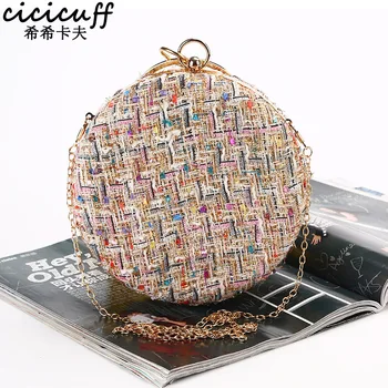 2020 Hot Handmade Round Designer Evening Bag Simple Designer Ladies Handbags Female Clutches Chain Shoulder Bags Party Wallet
2020 Hot Handmade Round Designer Evening Bag Simple Designer Ladies Handbags Female Clutches Chain Shoulder Bags Party Wallet