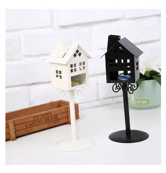 High Quality 2 Colors Standing Design Metal Vintage kiosk House Candlestick Wedding Home Decor Candle Holder
High Quality 2 Colors Standing Design Metal Vintage kiosk House Candlestick Wedding Home Decor Candle Holder